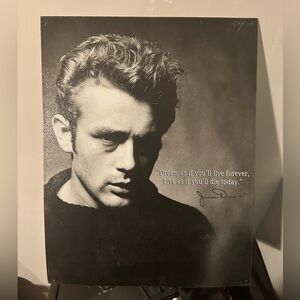 James Dean Metal Wall Decor